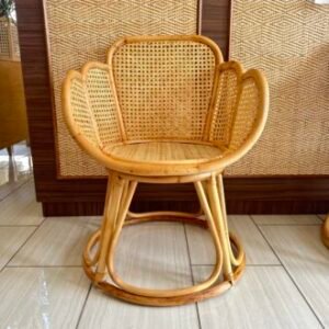 One-Seater Cane Webbing Chair